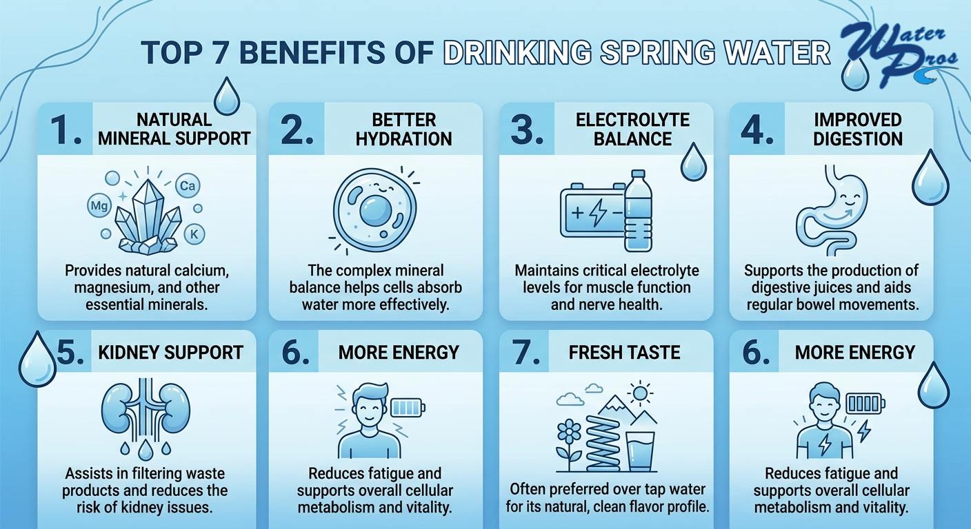 Benefits of Drinking Spring Water
