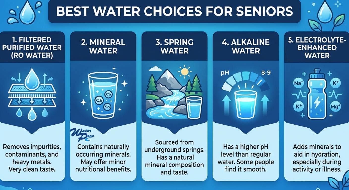 Best Water Choices for Seniors